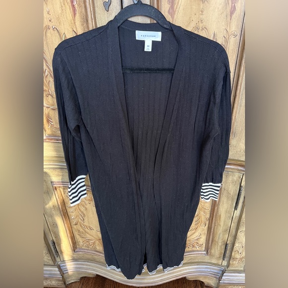 Popsugar Ribbed Knit Duster - Picture 1 of 8